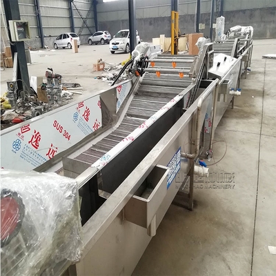 全自動榨菜清洗加工工藝與果蔬加工成套設備的發展