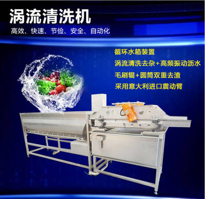 高效省力，渦流洗菜機引領蔬菜加工新革命